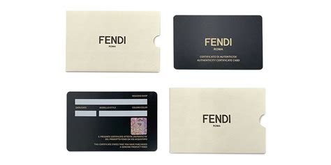 fendi selleria authentication|Fendi authenticity card.